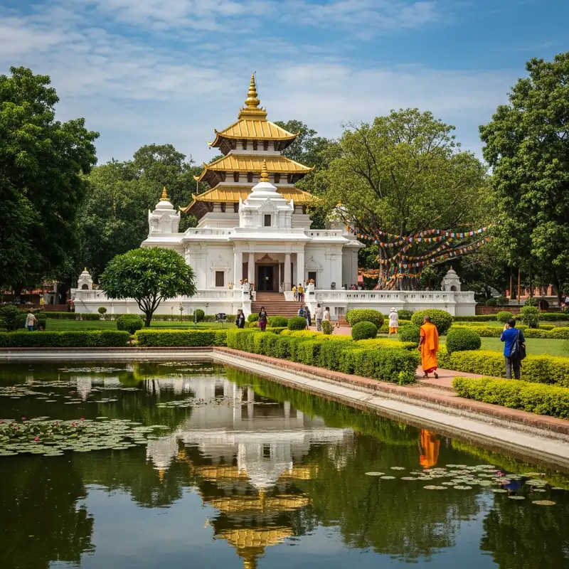 Maya Devi Temple in Lumbini