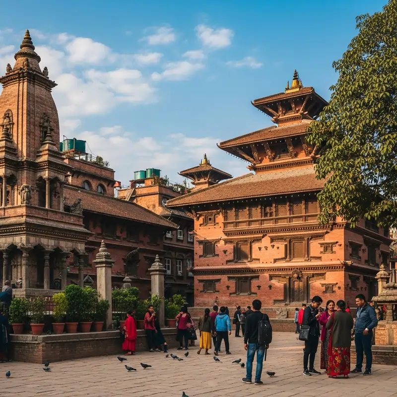 Patan Durbar Square temples